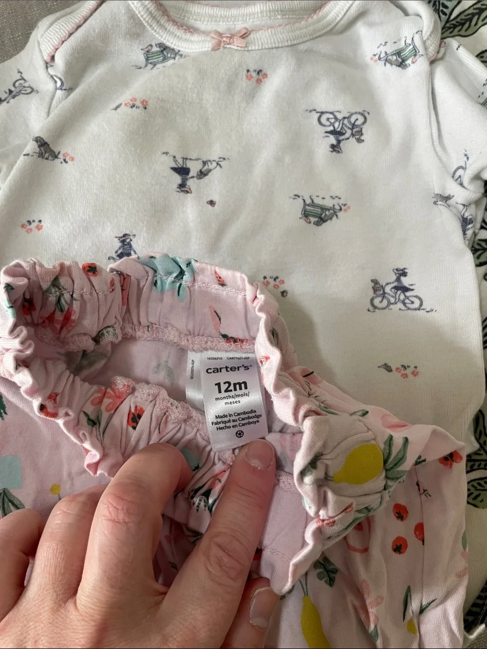12-month baby girl bundle
